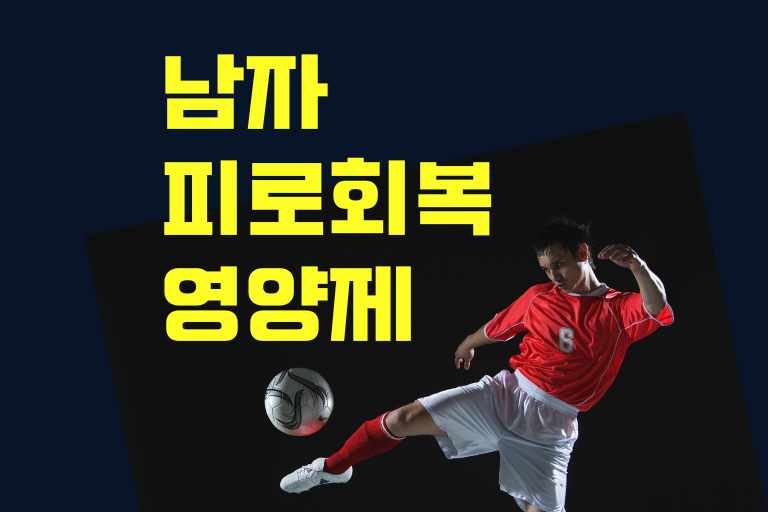 피로를 극복하자! 남자 활력을 불어넣는 영양제 추천 5선