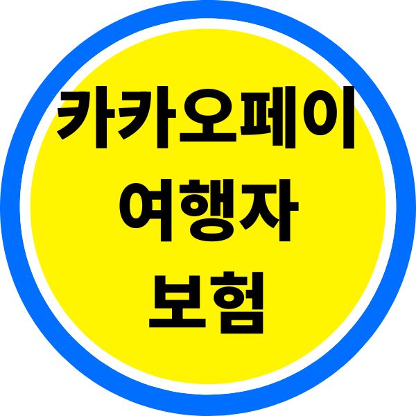 카카오페이 여행자보험